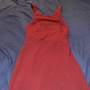 Maroon dress